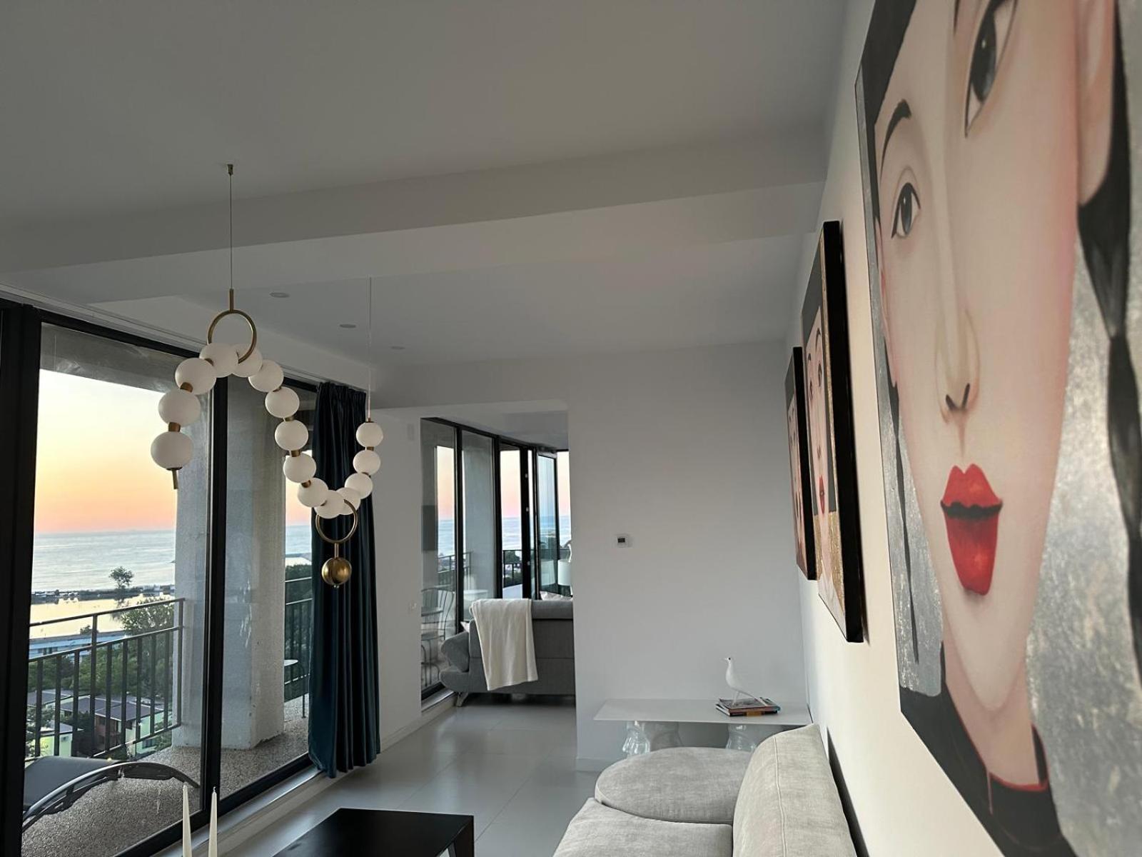 Appartement Donna Alba Seaview Penthouse, Casa Ta De Pe Plaja à Neptun Extérieur photo