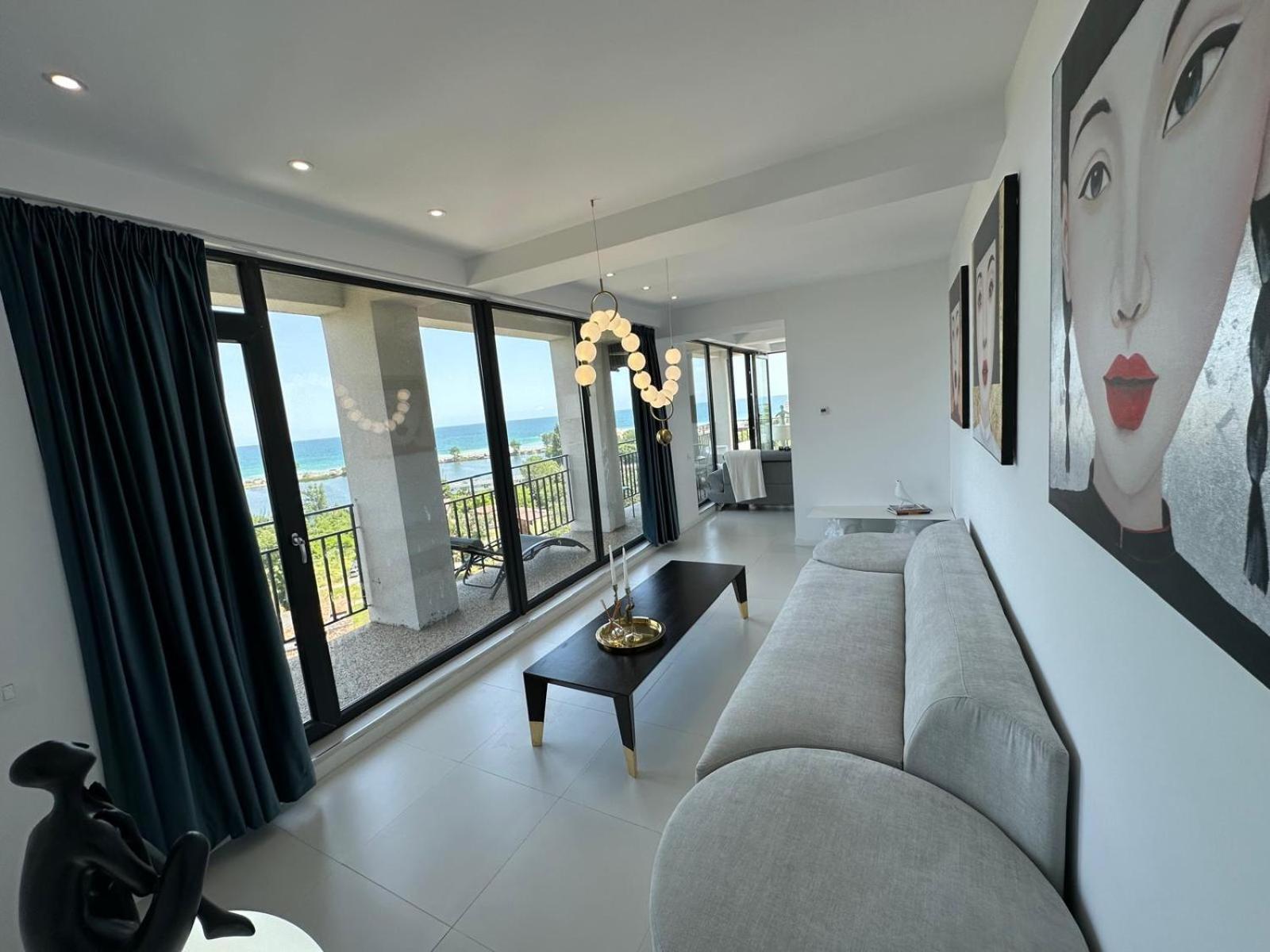 Appartement Donna Alba Seaview Penthouse, Casa Ta De Pe Plaja à Neptun Extérieur photo