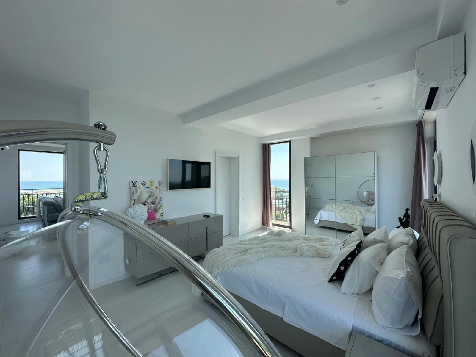 Appartement Donna Alba Seaview Penthouse, Casa Ta De Pe Plaja à Neptun Extérieur photo